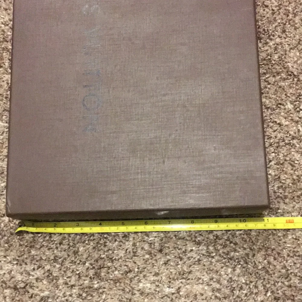 Authentic Louis Vuitton Brown Medium Box 15”x10”x2” Gift Box